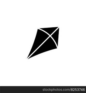 kite vector icon illustration symbol design 