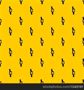 Knee joint pattern seamless vector repeat geometric yellow for any design. Knee joint pattern vector
