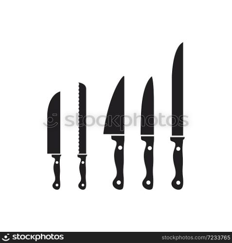 Knife icon Template vector illustration design