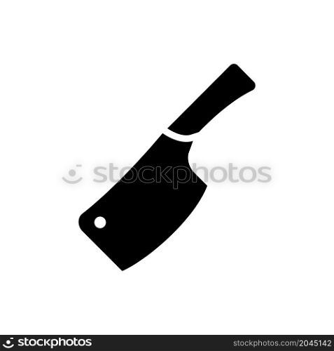 knife icon vector solid style