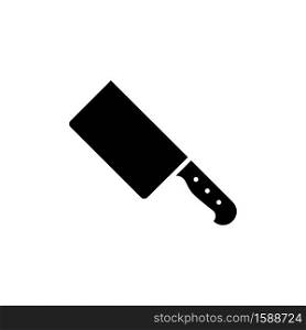 knife icon vector symbol template