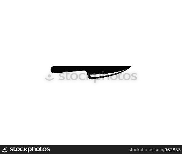 knife icon vector template