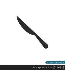 Knife Icon Vector Template Illustration Design