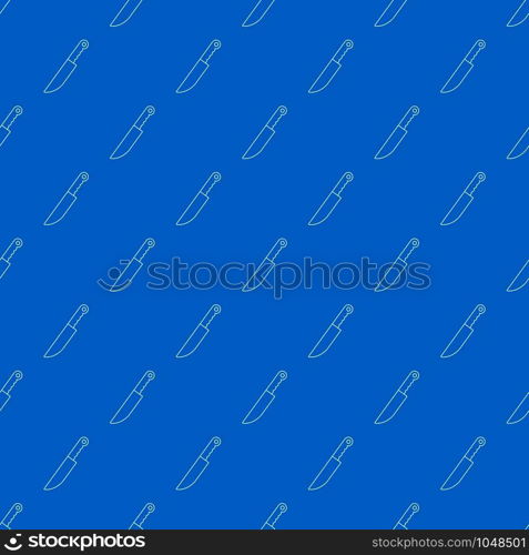 Knife pattern vector seamless blue repeat for any use. Knife pattern vector seamless blue