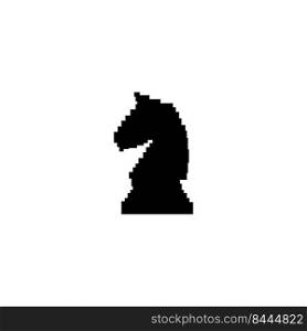 knight chess icon illustration design