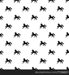 Knight horse mascot pattern vector seamless repeating for any web design. Knight horse mascot pattern vector seamless