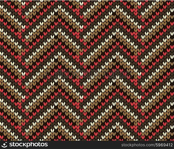 Knit seamless pattern