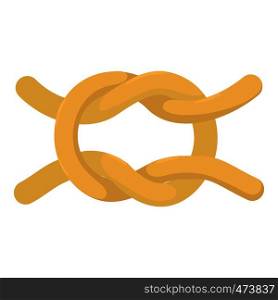 Knot icon. Cartoon illustration of knot vector icon for web. Knot icon, cartoon style
