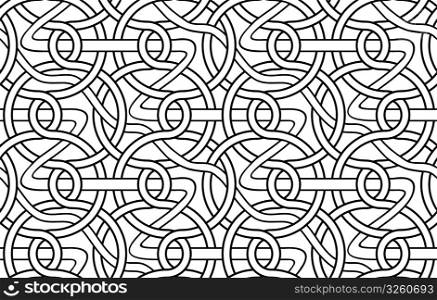 knotwork - seamless pattern