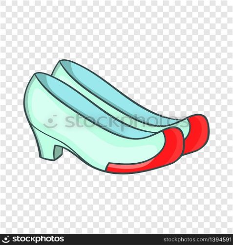 Korean traditional shoes icon. Cartoon illustration of shoes vector icon for web design. Korean traditional shoes icon, cartoon style