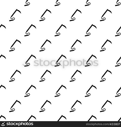 Kusarigama pattern seamless in simple style vector illustration. Kusarigama pattern vector