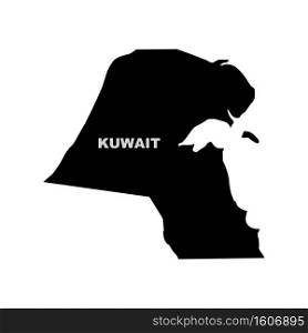 KUWAIT map icon vector illustration symbol design