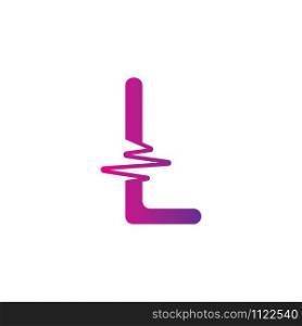 L Letter creative logo or symbol template design