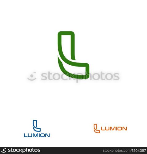 L letter design concept for business or company name initial