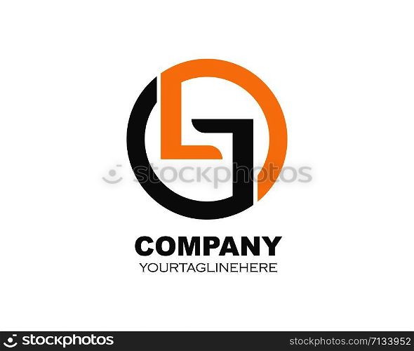 l letter logo vector icon template