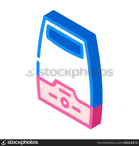 l&with motion sensor isometric icon vector. l&with motion sensor sign. isolated symbol illustration. l&with motion sensor isometric icon vector illustration