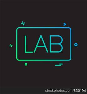 lab board icon vector design