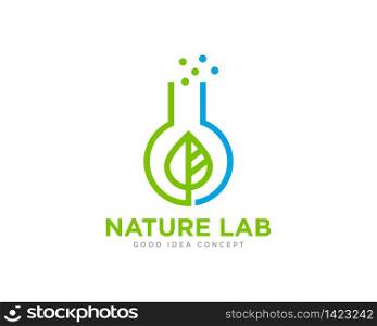 Lab Logo Icon Design Vector