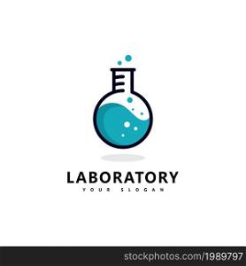 Lab logo science, Laboratory logo icon vector design