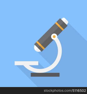 Lab microscope. Vector illustration .