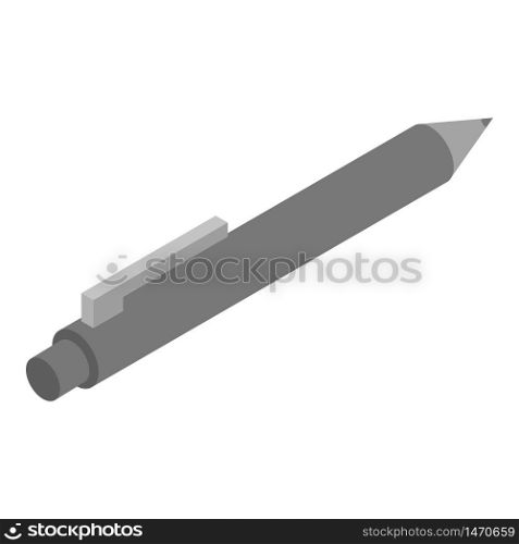 Lab pen icon. Isometric of lab pen vector icon for web design isolated on white background. Lab pen icon, isometric style