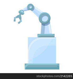 Lab research robot icon cartoon vector. Medical laboratory. Science research. Lab research robot icon cartoon vector. Medical laboratory