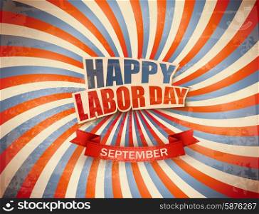 Labor day celebration background. Vector