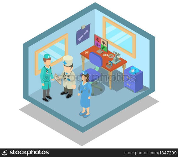 Laboratory concept banner. Isometric banner of laboratory vector concept for web, giftcard and postcard. Laboratory concept banner, isometric style