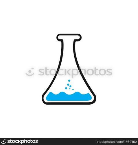 laboratory glass icon ....laboratory flask icon vector. flask vector graphic illustration,laboratory glass icon