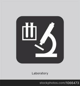 Laboratory Icon Sign