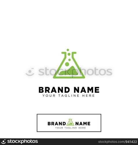 laboratory logo design template vector illustration icon element - vector. laboratory logo design template vector illustration icon element