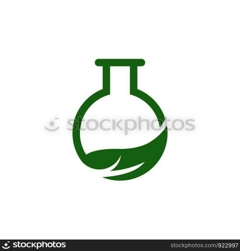 laboratory medical logo vector design