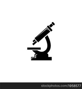 Laboratory Microscope, Research Tool. Flat Vector Icon illustration. Simple black symbol on white background. Laboratory Microscope, Research Tool sign design template for web and mobile UI element. Laboratory Microscope, Research Tool. Flat Vector Icon illustration. Simple black symbol on white background. Laboratory Microscope, Research Tool sign design template for web and mobile UI element.