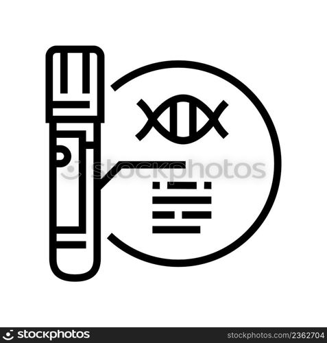 laboratory researchment line icon vector. laboratory researchment sign. isolated contour symbol black illustration. laboratory researchment line icon vector illustration