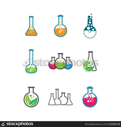 Laboratory symbol illustration design