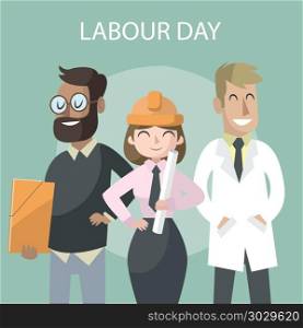 labour day celebration. labour day celebration vector art