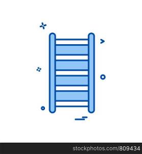 labour stairs icon vector design