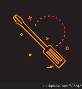 Labour tools icon design vector