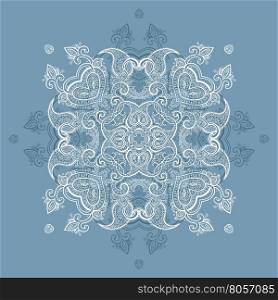 Lace background. Beautiful Mandala. Ethnic Vector illustration.. Lace background. Mandala.