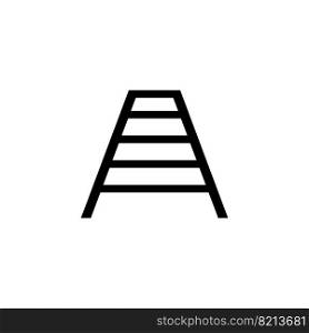 ladder icon vector illustration symbol design.