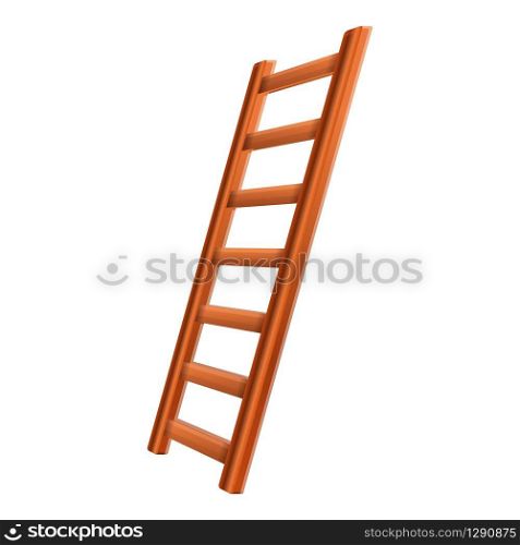 Ladder inventory icon. Cartoon of ladder inventory vector icon for web design isolated on white background. Ladder inventory icon, cartoon style