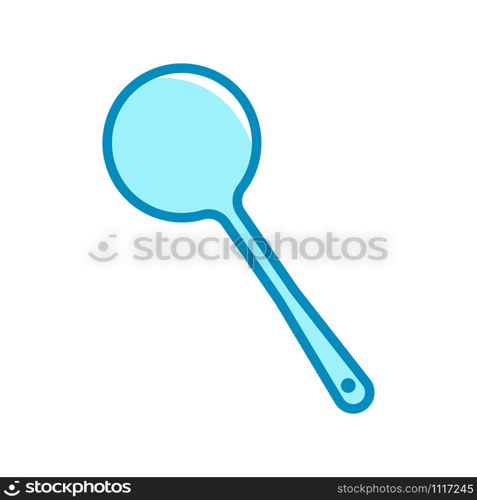 ladle - kitchen utensils icon vector design template