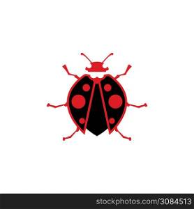 ladybird animal vector logo symbol template icon