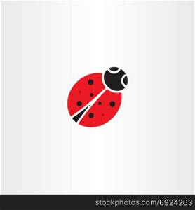 ladybug vector icon symbol element design