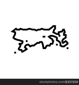 lake titicaca li≠icon vector. lake titicaca sign. isolated contour symbol black illustration. lake titicaca li≠icon vector illustration