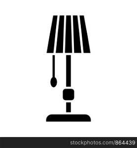 lamp - desk lamp icon vector design template