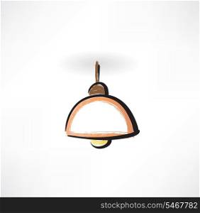 lamp grunge icon