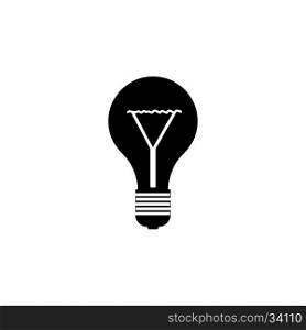 Lamp line icon on white background. Lamp line icon on white background. Vector illustration.