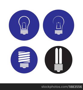 lamp logo stock illustration design