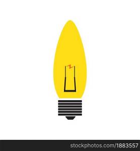 lamp logo stock illustration design